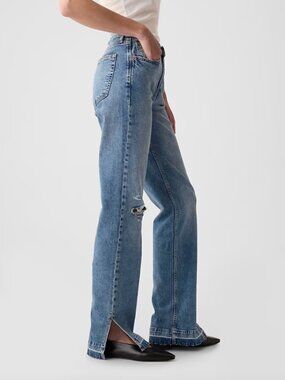 Gap "Mid Rise '90s Loose Jeans" in Medium Wash 29 8L Long